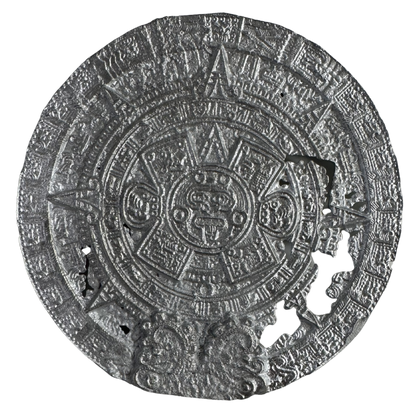 Mayan Zinc Medallion 6/6 - GSH