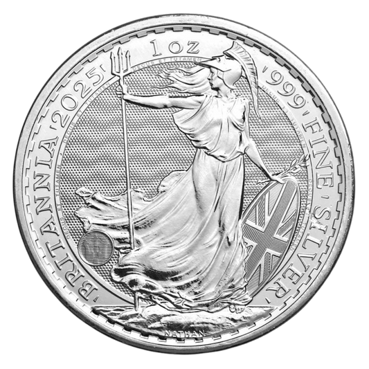 2025 1oz Britannia Charles III Silver Coin