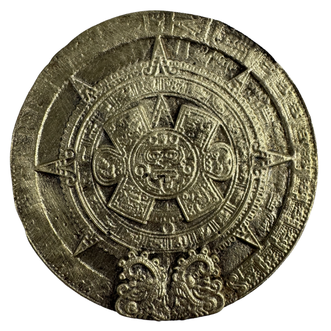 Mayan Brass Medallion 2/2 - GSH