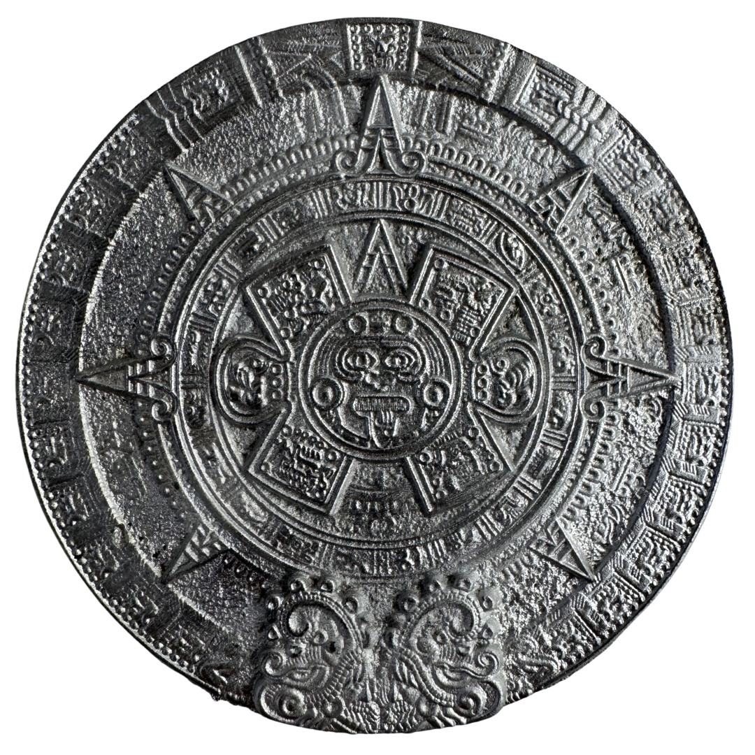Mayan Zinc Medallion 5/6 - GSH