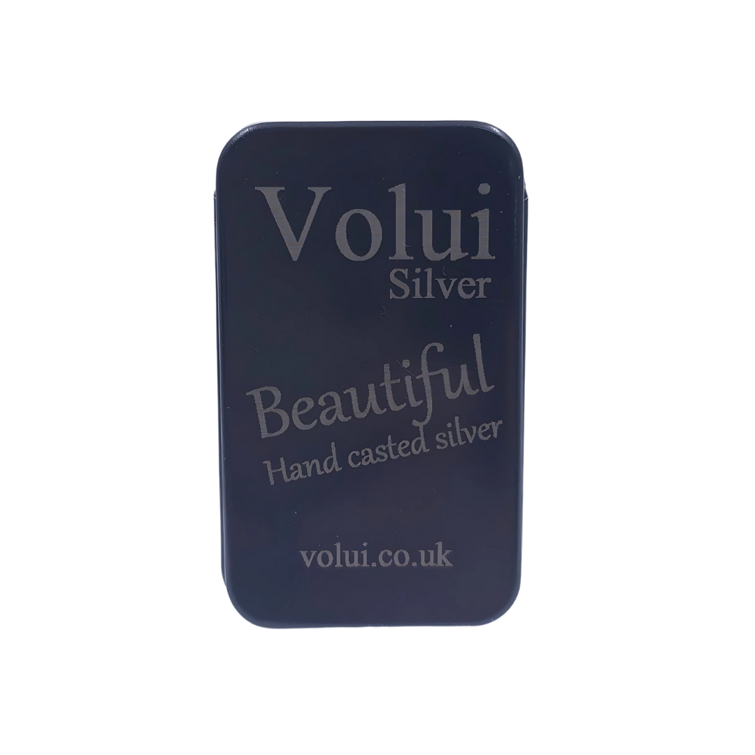 Festival of Lights - Hand Poured Silver Round