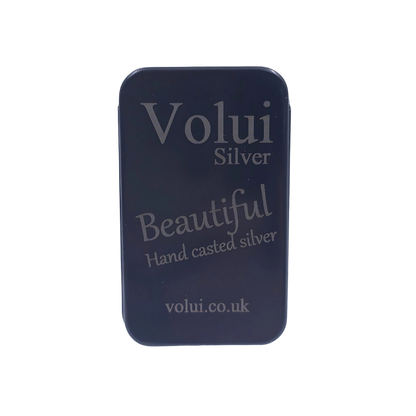 Festival of Lights - Hand Poured Silver Round