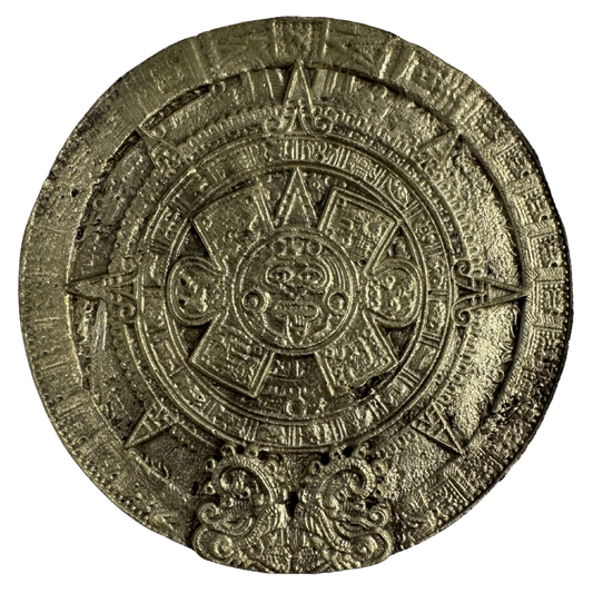 Mayan Brass Medallion 1/2 - GSH