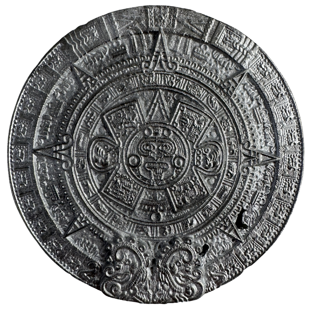 Mayan Zinc Medallion 2/6 - GSH