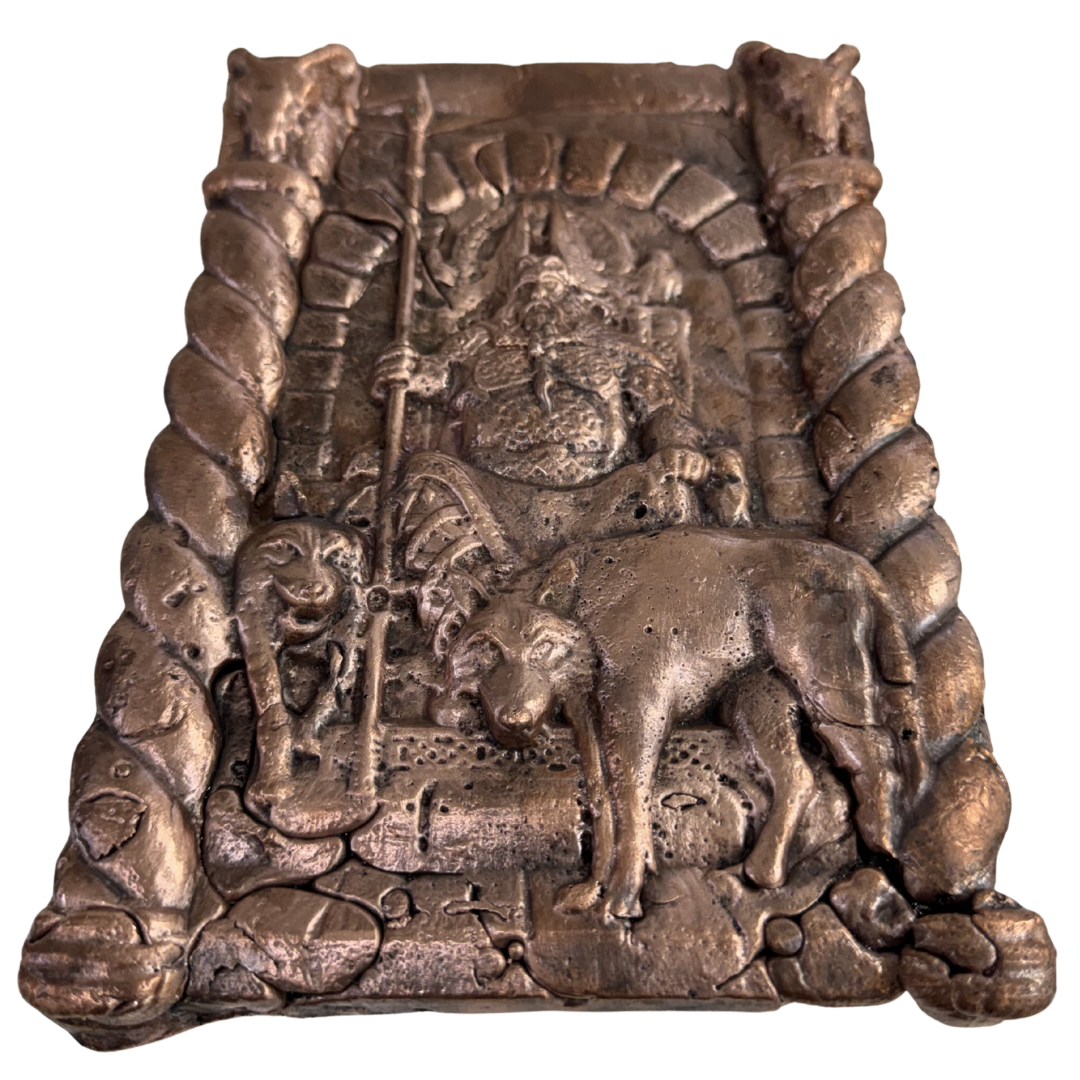 Odin Seated Copper Slab - GSH
