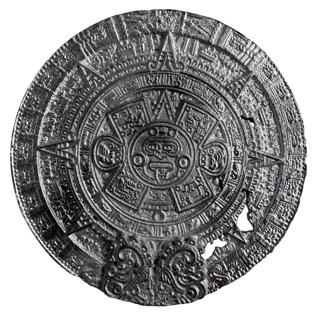 Mayan Zinc Medallion 4/6 - GSH