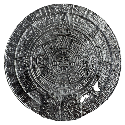 Mayan Zinc Medallion 4/6 - GSH