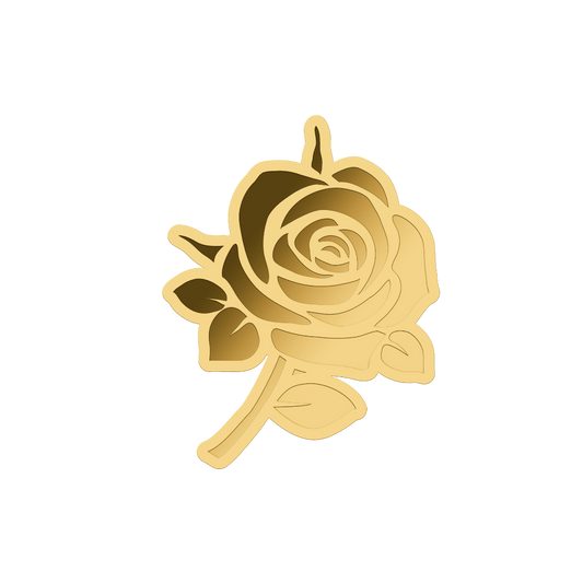 Rose Gold Coin with Gift Box - Gold Gift