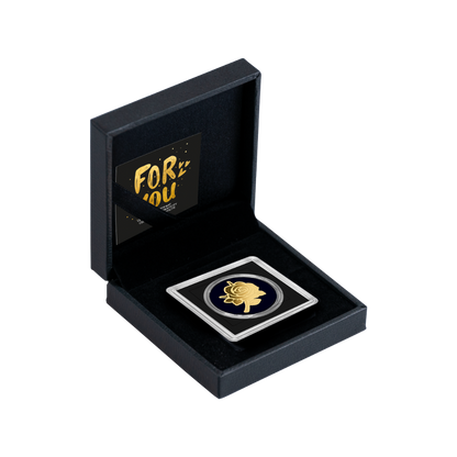 Rose Gold Coin with Gift Box - Gold Gift