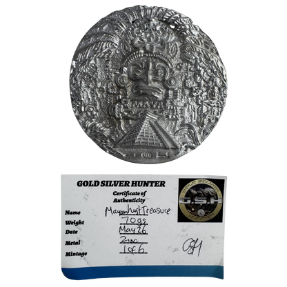 Mayan Zinc Medallion 1/6 - GSH