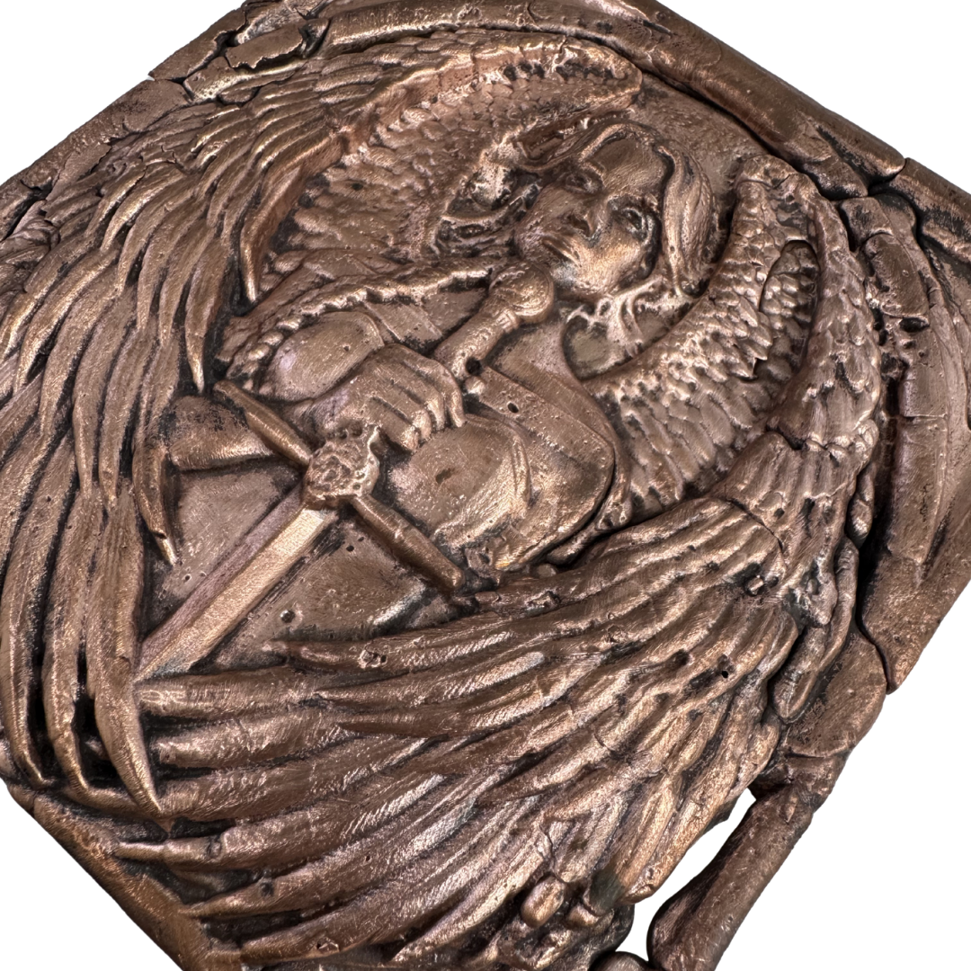 Winged Angel Copper Slab - GSH