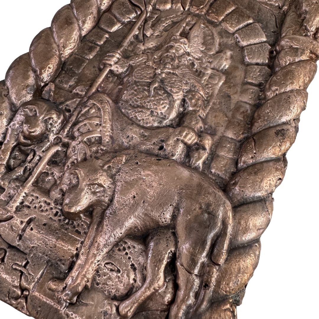 Odin Seated Copper Slab - GSH