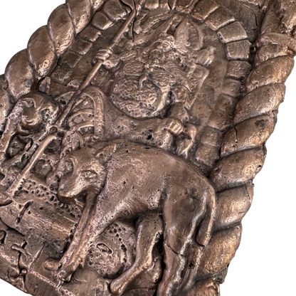 Odin Seated Copper Slab - GSH