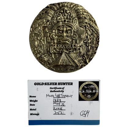 Mayan Brass Medallion 2/2 - GSH