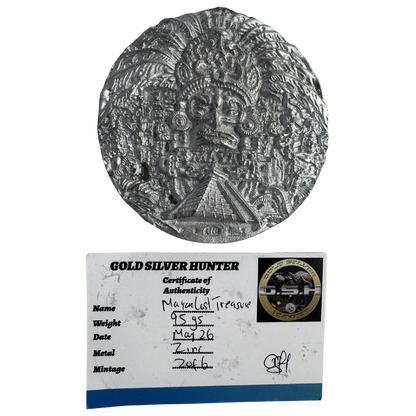 Mayan Zinc Medallion 2/6 - GSH