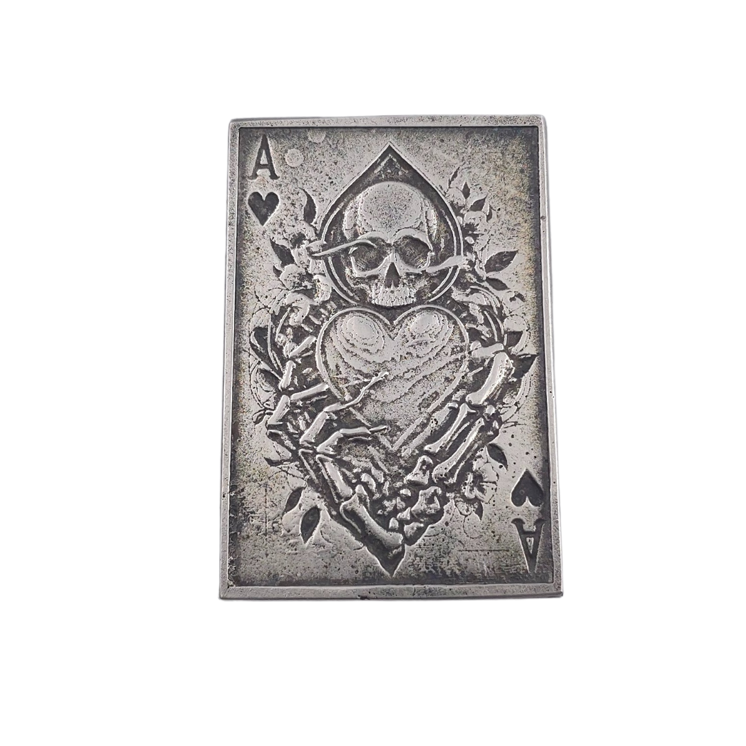 Volui Silver - Ace of Hearts 68g Silver Round