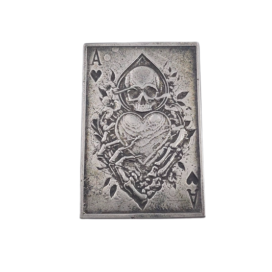 Volui Silver - Ace of Hearts 68g Silver Round