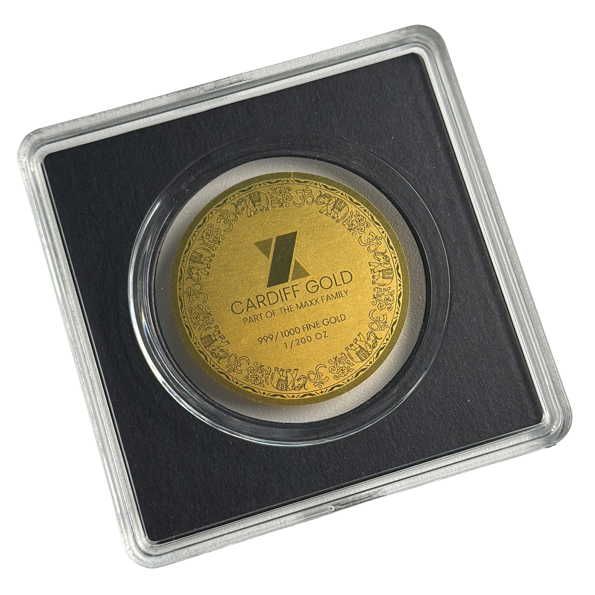 Lakshmi and Ganesh Gold Coin