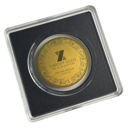 Lakshmi and Ganesh Gold Coin