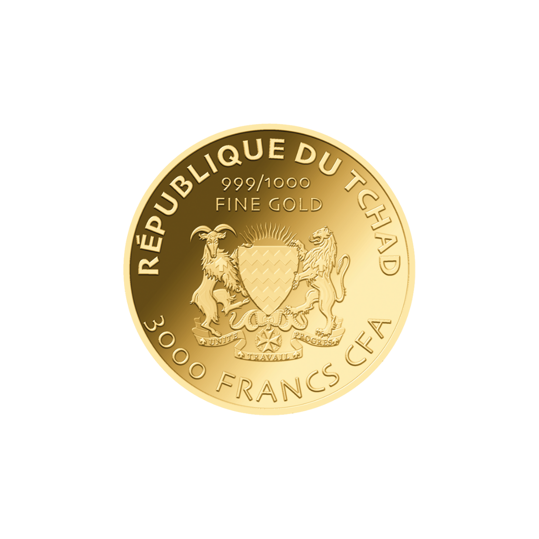 Donald Trump Coin Card - Gold Gift