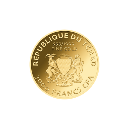 Donald Trump Coin Card - Gold Gift