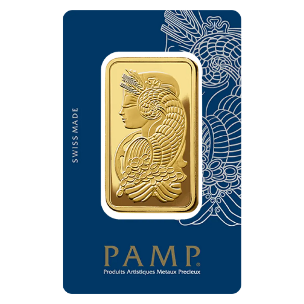 Pamp 50g Gold Bar Cardiff Gold