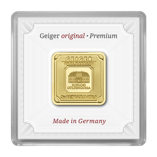 Geiger Edelmetalle 5g Gold Bar