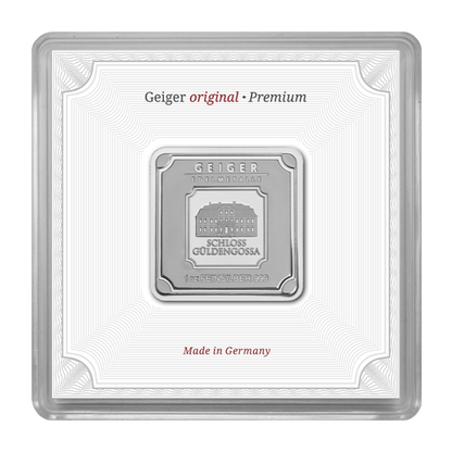 Geiger Edelmetalle 1oz Silver Bar