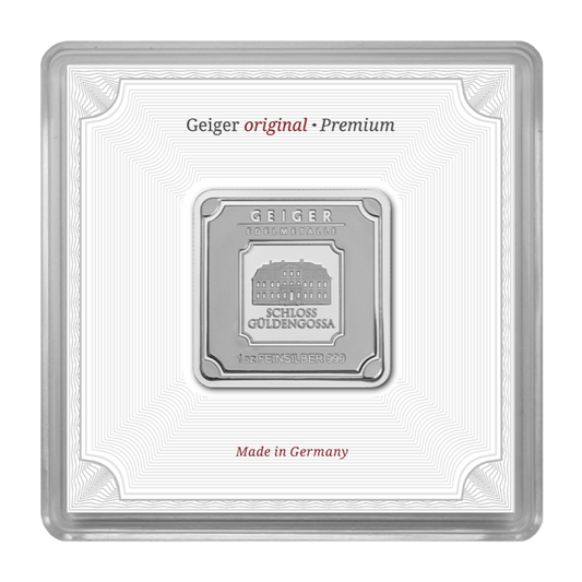 Geiger Edelmetalle 1oz Silver Bar