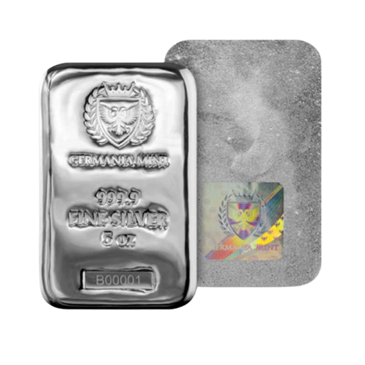 Germania Mint - 5oz Silver Bar