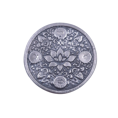 Lord Ganesh - Hand Poured Silver Round