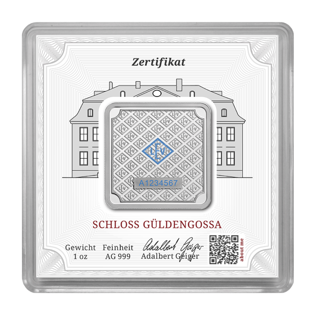 Geiger Edelmetalle 1oz Silver Bar
