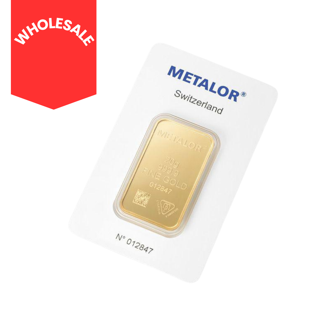Metalor 20g Gold Bar (Stores)