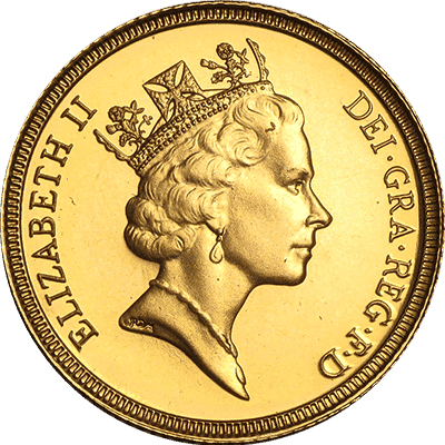 Gold Sovereign - Elizabeth II - Third Portrait - 1985-1997