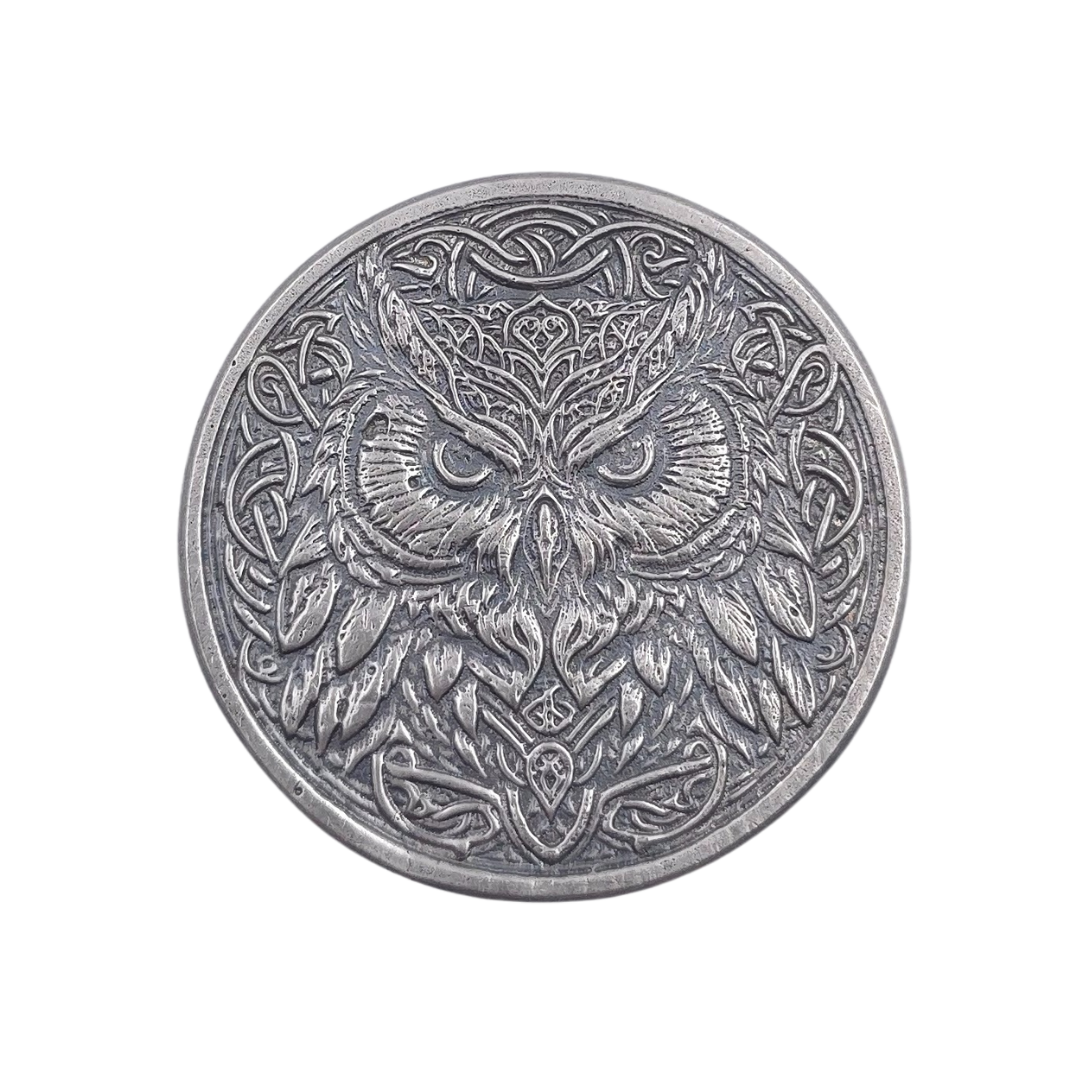 Volui Silver - Mr Winterton Owl 64g Silver Round