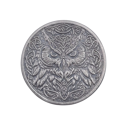 Volui Silver - Mr Winterton Owl 64g Silver Round