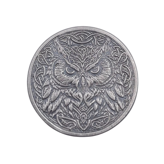 Volui Silver - Mr Winterton Owl 64g Silver Round