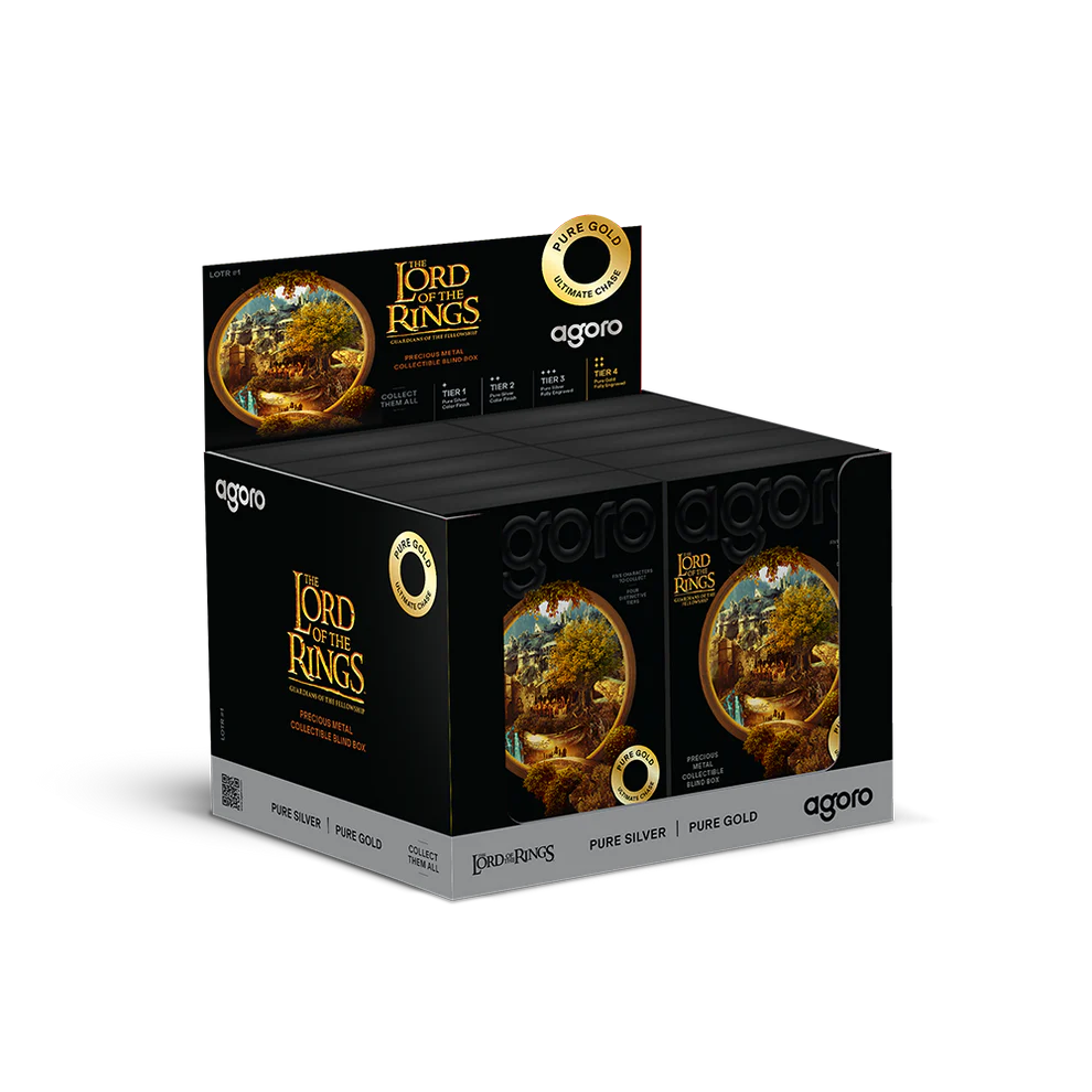 The Lord Of The Rings: Guardians of the Fellowship Blind Box 5g Silver Foil