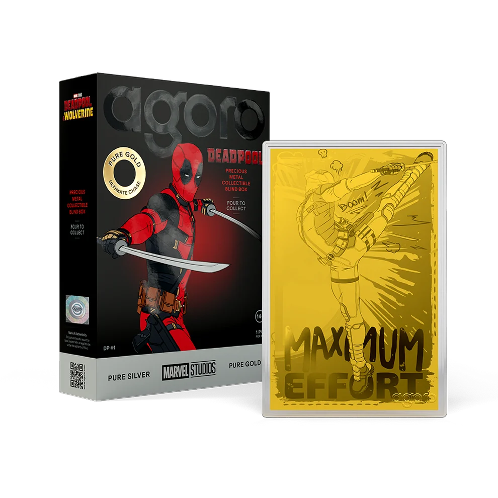 Deadpool Blindbox 5g Silver foil w/ Gold Chase