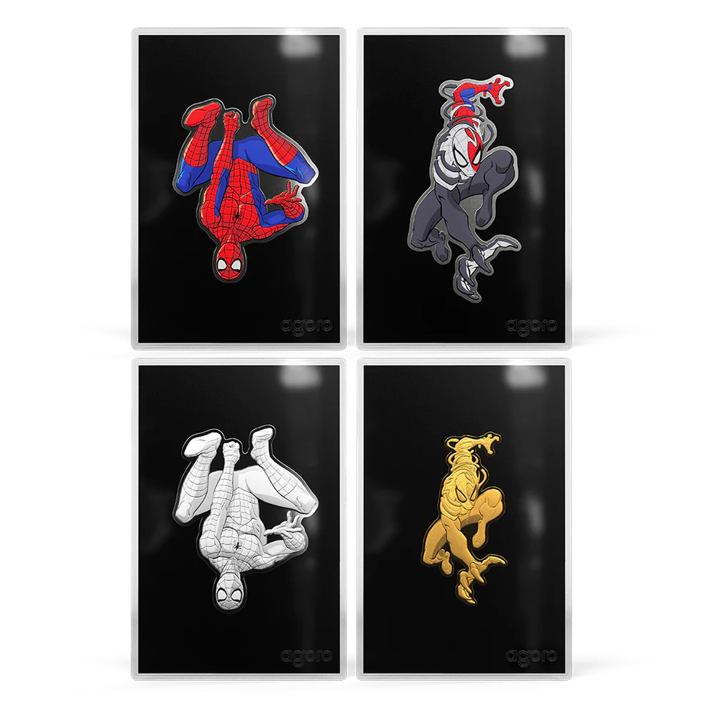 Spider-Man: Transforms Blind Box 1/2oz Silver Coin