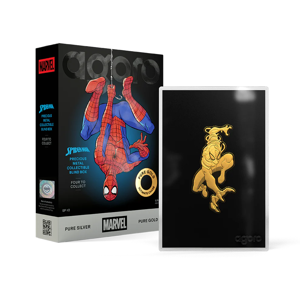 Spider-Man: Transforms Blind Box 1/2oz Silver Coin