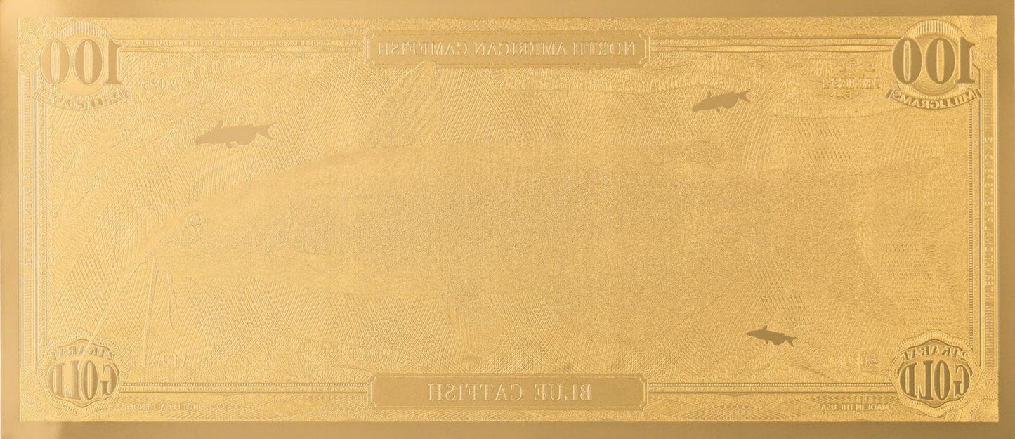 Blue Catfish Aurum Gold Note