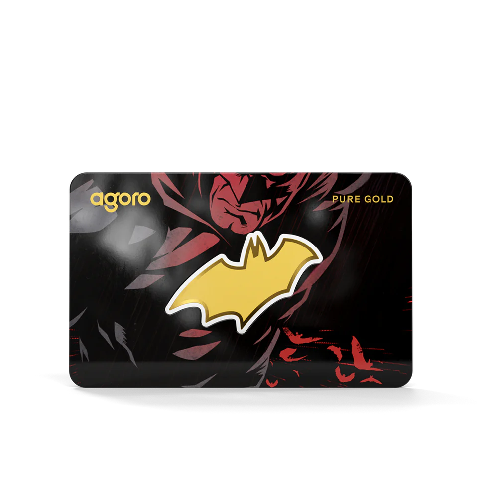 Batman's Emblem 0.1g Gold Coin