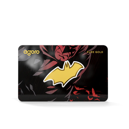 Batman's Emblem 0.1g Gold Coin