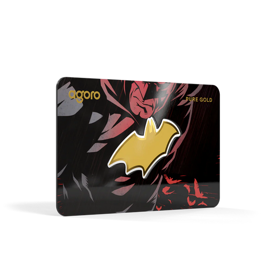 Batman's Emblem 0.1g Gold Coin