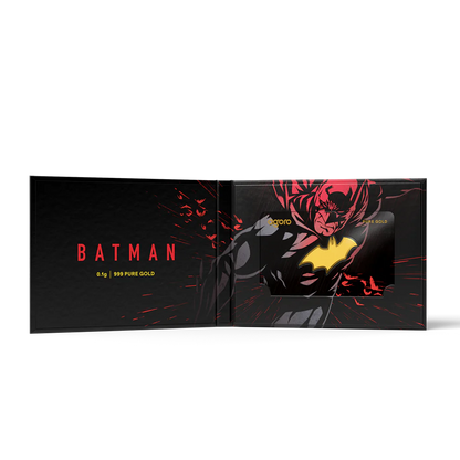 Batman's Emblem 0.1g Gold Coin