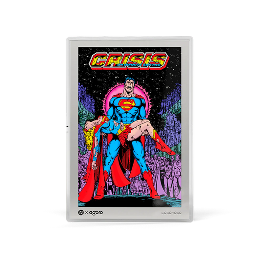 Superman - Crisis on Infinite Earths - Death of Supergirl with chase 1oz Silver Foil