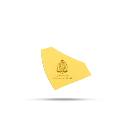 Superman's Emblem 0.1g Gold Coin