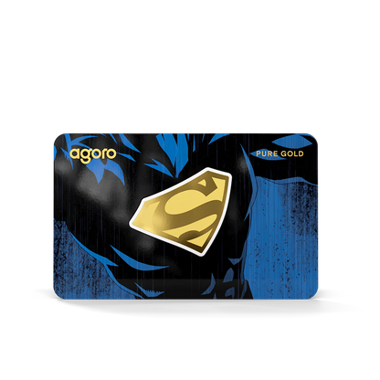 Superman's Emblem 0.1g Gold Coin