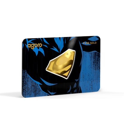 Superman's Emblem 0.1g Gold Coin